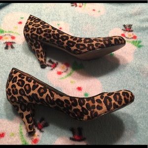 Steve Madden Animal Print Heels 👠Sz 6